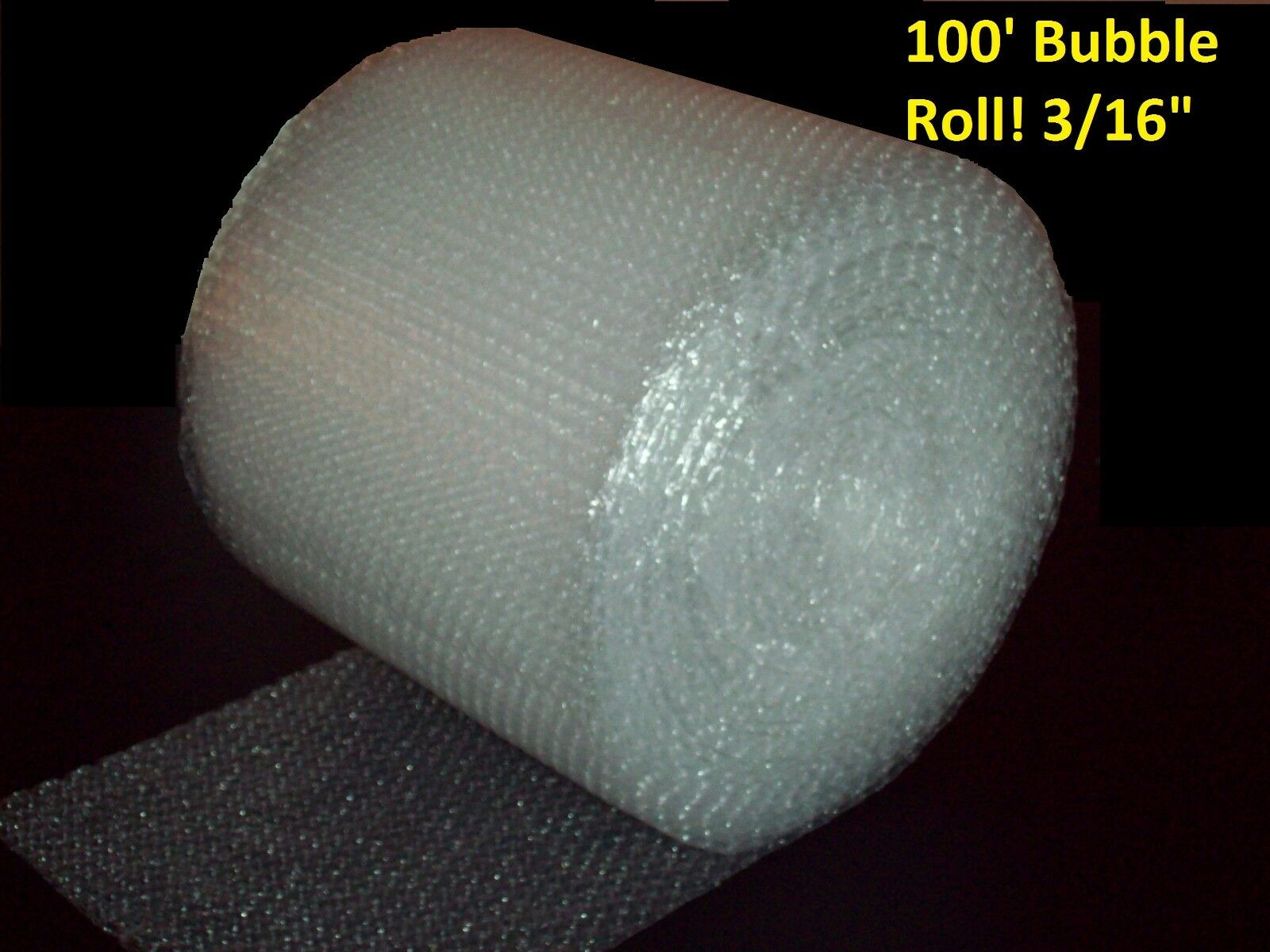 100' Bubble Wrap® Roll (small) 3/16" Bubble! 12" Wide! Perforated Every 12"