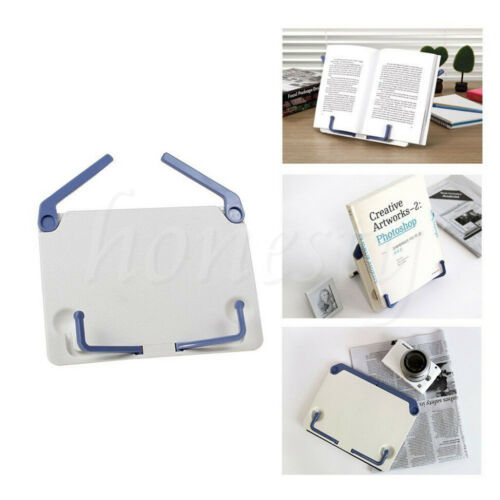 1pc Portable Book Document Foldable Stand Reading Desk Holder Bookstand